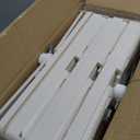 CTSNSLH 4 Tier Plastic Storage Bins and Boxes Organizer - Stackable with Lids for Bedroom, Living Room, Office - Foldable Containers (White)