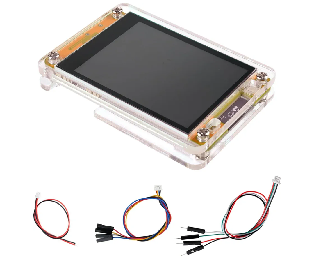 2.8" ESP32 LCD Display Module JC2432W328C 4M Flash WiFi+BT Dev ST7789 Driver Capacitive Touchscreen + Acrylic Case for Arduino