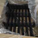 25pcs Garden Fence Animal Barrier 27ft(L) X 17in(H) No Dig Barrier Fencing Dog Rabbits Blocker 9 Vertical Metal Wire Rustproof Border Decorative Fences for Outdoor, Yard, Patio