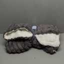 Westinghouse Electric Blanket Heated Throw, Super Cozy Luxury Faux Fur & Sherpa with 6 Heating Levels & 2-10 Hours Auto Off, Fast Heating & Overheat Protection, 50x60 Inch, Charcoal (Darkgrey Stripe)