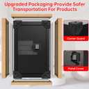 6.0 Cub Large Fireproof Safe Box for Home Use, Digital Security Safes Fireproof Waterproof with Combination Lock and 3 Removable Shelves, Anti-Theft Home Fire Safe for Document Money Valuables