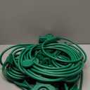 2 Pcs 40FT Outdoor Extension Cord for Yard Landscape Inflatables Lighting Decor, 1 to 3 Splitter Extension Cable with 6 Ground Plug Safety Covers Each, Dual-Head Outlets UL Listed Weatherproof