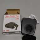 12V Car Heater, Portable Car Heater that Plugs into Cigarette Lighter,200W Quick Car Defroster Windshield Heater