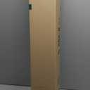 Artmag Magnetic Poster Hanger Frame, 24x36 24x32 24x18 Light Wood Wooden Magnet Canvas Artwork Print Poster Hangers Frames Hanging Kit (Mahogany, 24")