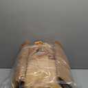 CWAWZ XXL Dog Bed for Extra Large Dogs, Giant Orthopedic Dog Bed with Cooling Gel Memory Foam, Waterproof Pet Bed with Removable Washable Cover, 53" Pet Sofa Bed Dutch Velvet with Bone Toy, Brown