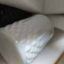 HarJue Glass Soap Dispenser Set, Refillable Dish Soap Pump Dispenser, Kitchen Bathroom Counter Shampoo Conditioner Dispenser (with Marble Tray)