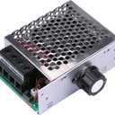 Yeeco AC 110V 10000W SCR Electronic Voltage Regulator Motor Speed Control Thermostat Governing Governor dimmer