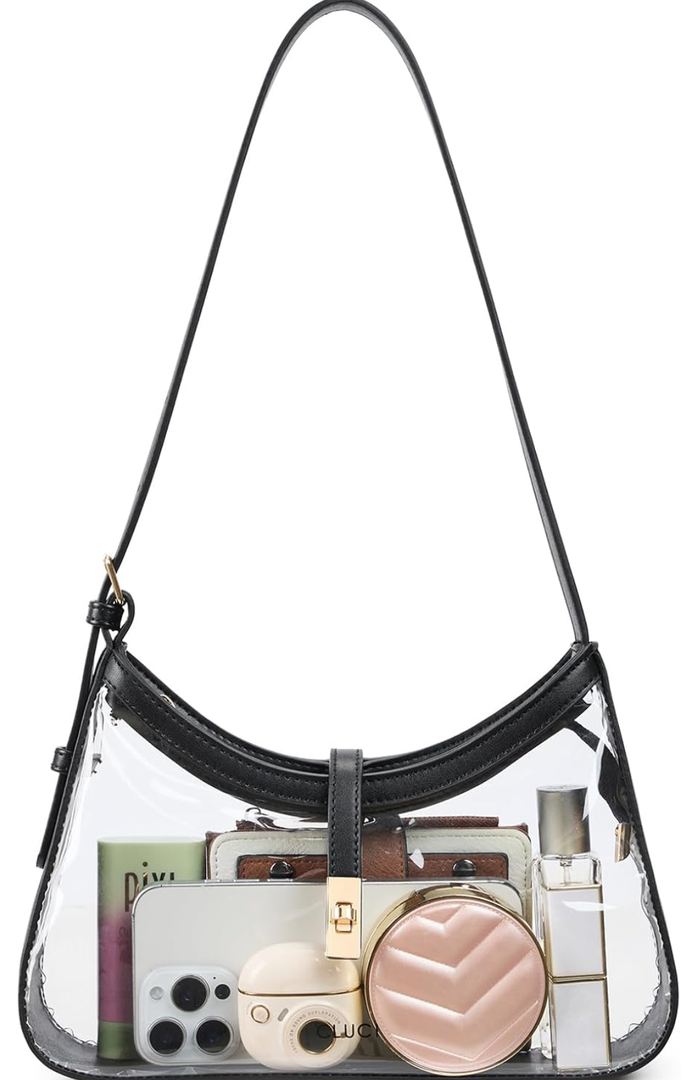 CLUCI Shoulder Bag for Women, Purses for Women, Handbag Hobo Bags Vegan Leather Crossbody Purse with Adjustable Strap