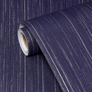 Navy Blue Grasscloth Peel and Stick Wallpaper Texture Contact Paper A Set of 15.7" X 1200" Self-Adhesive Linen Removable Wallpaper Cabinets Counter Top Liners