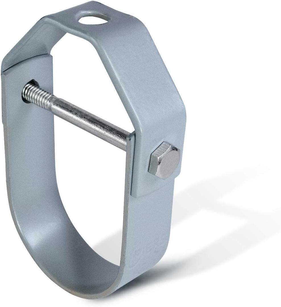 IDT-FQ08 Clevis Hanger Standard Epoxy Coated Steel, 8, Chrome