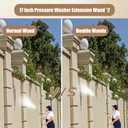 RIDGE WASHER Pressure Washer Extension Wand, 17 Inch Stainless Steel Power Washer Lance, 1/4 Inch Quick Connect, 2 Pack