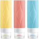 5 Pack Travel Bottles, Leak Proof TSA Approved Travel Size Containers (60ML 5PACK)