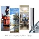 5/8" x 1-1/2" Flat Washer 304 Stainless Steel SAE Washer for Screws Bolts 100PCS