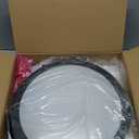 Kalium LED Ceiling Light with Remote 13 Inch Flush Mount Ceiling Light Fixture, 24W 3000K-6000K Adjustable Color Temperature, Dimmable Lighting Fixtures for Kitchen Bedroom Hardwired Installation (1Pack Matte Black)