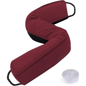 Sunolga Door Draft Stopper Blocks Hot and Cold Air with Removable Washable Cover for Bottom of Door, All-Season Seal for Noise, Light, Dust, Door Sweep for Gaps Up to 3", Home Essentials, 38", Red