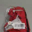 Cheeky Back Cross Bikini Sets for Women with Sexy High Waisted High Cut Side Straps Bottom (Large, Red)