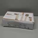 Shark HD435 FlexStyle Air Styling & Drying System, Powerful Hair Blow Dryer & Multi-Styler with Auto-Wrap Curlers, Curl-Defining Diffuser, Oval Brush, & Concentrator Attachment, Stone