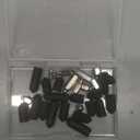 Zhengmy 24 Pcs Dog Shock Collar Rubber Tips, Dog Training Prong Collar Cover Replacement, Column Conductive, Rubber Sleeve Silicone Covers Female Contact Points for Pet Stop Barking (13mm/16mm/20mm)