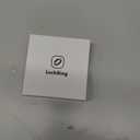 Smart Ring for Women Men, Health Tracker with Heart Rate/Blood Oxygen/Blood Pressure/Sleep Monitor/Step Counting, IP68 Waterproof Fitness Ring, No App Fees (Silver, 8#)