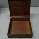 OurWarm Wooden Wedding Keepsake Box, Mr Mrs Memory Box with Lids, Wedding Engagement Gift Decorative Storage Boxes for Couples, Newlyweds, Bridal Shower, Vintage-Inspired Chasing for Special Memories