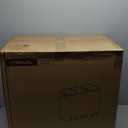 SONGMICS Trash Can, 3 x 4.8 Gallon Garbage Can, 14.4 Gallon Recycle Bin with Soft-Close Lids, Pedals, and Inner Buckets for Kitchen, Stainless Steel, Silver and Black ULTB54NL