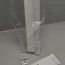 LazBlinds Cordless Cellular Shades, No Tools No Drill Light Filtering Honeycomb Shades Pleated Blinds for Windows, 32'' W x 64'' H, White