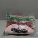 azuza Dog Jacket for Medium Dogs Waterproof Dog Coat with Reflective Strips and Harness Built in Warm Fleece Dogs Winter Coat Windproof with Back Zipper, Red XL