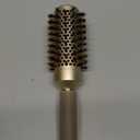 Nano Thermal Ceramic & Ionic Round Hair Brush with Boar Bristles, Enhances Shine and Texture, Ideal for Styling, Curling, and Drying