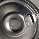 4 Pack (2) 6" & (2) 8" Electric Stove Burner Covers, Drip Chrome Pan Set Replacement for GE/Hotpoint WB31T10010 and WB31T10011