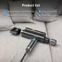 Hurricane Pro Professional Hair Dryer, Unique 216,000 RPM Dual Brushless Motor | Ionic Blow Dryer for Salon & Home Use | Compact, Lightweight & Quiet Travel Hair Dryer with 3 Speeds