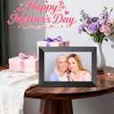Uhale 10.1" Digital Picture Frame with 32GB Storage Support SD Card, Electronic Photo Frames with 1280x800 HD IPS Touch Screen, Instantly and Securely Share Memories, Send Wishes from Anywhere