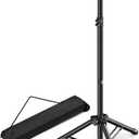 Tripod Speaker Stands with Carry Bag, Foldable for Storage, Ideal for DJ PA, Adjustable Height 35.62" to 47.24"