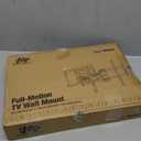 Mounting Dream UL Listed TV Wall Mount for Most 42-84 Inch TV, Full Motion TV Mount with Swivel and Tilt, TV Bracket with Articulating Dual Arms, Fits 16inch Studs, Max VESA 600X400 mm, 100 lbs,MD2617
