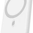 AOGUERBE for Magsafe Portable Charger, 10000mAh Magnetic Power Bank PD 22.5W Fast Charging Wireless Battery Pack with LED Display for iPhone 17/16/15/14/13/12 Series-White