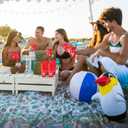 Honeydak 24 Pcs Crawfish Boil Cups 12 oz Disposable Plastic Lobster Cups Bulk Crawfish Boil Party Supplies Seafood Party Favors Lobster Feast Birthday Table Decorations, Red