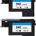 VBESTLIFE Printhead Replacement for Pro8000 8500 8500A (Black and Yellow + red and Blue)