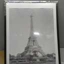 Americanflat 18x24 Poster Frame with Polished Plexiglass - Use as 12x18 Frame with Mat or Display 18x24 Photo Without Mat - Hudson Collection - Wide Picture Frames for Wall Display - Black