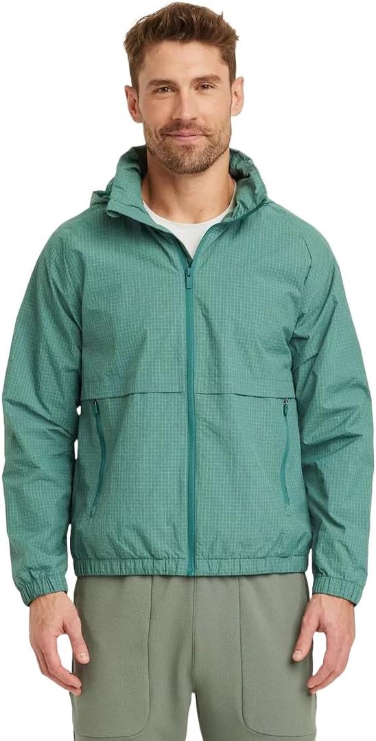 All in Motion Men's Packable Jacket - Large