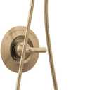 Delta Arvo 14 Series Brushed Gold Bathtub Shower Faucet Set with In2ition 2-in-1 Dual Shower Head with Handheld Spray Combo, Valve Trim Kit, Champagne Bronze 144840-CZ-I (Valve Included)