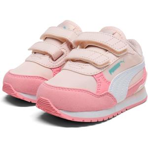 PUMA Unisex-Child St Runner V2 Nl V Ps (9 Toddler, Peony-puma White)