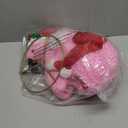 Flamingo Christmas Decorations, 28 Inch Lighted Pink Flamingo Outdoor Christmas Holiday Yard Display, Pre-lit with LED Lights for Xmas Event Decor