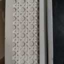 DI CA 18x24 White Rattan Mirror