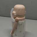 GROSMIMI Slow Flow Toddler Tumbler Water Bottle BPA Free 10 oz. (Stainless Steel, Cherry)