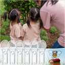 50 Pack Magnifying Glass for Kids, 15x and 5X Handheld Portable Magnifier for Home, Magnify Glasses Lens with 50 Lanyard for School Students Outdoor Explorer, Science Observation and Reading