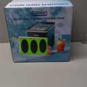 Iceman Pebble Ice Machine, Countertop Nugget Ice Maker Produces Chewable Pellet Ice in 20 Minutes, Makes 33lbs/Day, with One-Touch Cleaning Function and Ice Scoop/Basket Included  Stainless Steel