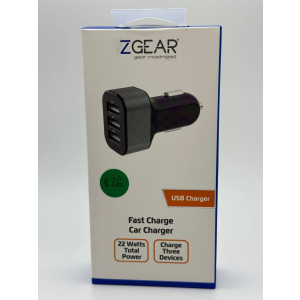 ZGear Fast Charge Car Charger USB