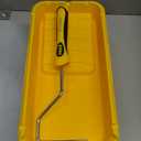 VOOMEY Paint Tray 4 inch, Paint Tray Liner, Paint Roller Tray with Paint Roller Frame 11 Pack, Paint Pan Easy to Clean and Reusable