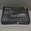 TP-Link 24 Port Gigabit Ethernet Switch Desktop/ Rackmount Plug & Play Shielded Ports Sturdy Metal Fanless Quiet Traffic Optimization Unmanaged (TL-SG1024S)