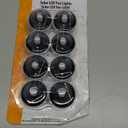 Homemory 8Pcs Solar Tea Lights Outdoor Waterproof, Rechargeable Dusk to Dawn Lighting, Flameless Flickering LED Votive Candles for Fairy Garden Decor, Patio Tables, Christmas Lanterns, Windows (8-Pack, 1.5''x1.58'')