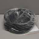 SKEJAO Flush Mount Ceiling Light Fixture, 3-Light Ceiling Light Fixture, Black Hallway Light Fixtures Ceiling, Light Fixtures Ceiling Mount for Kitchen, Farmhouse, Hall, Bedroom, Bathroom (Pack of 1)